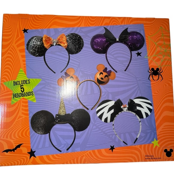 Disney Halloween Deluxe Headband Set - Picture 2 of 2